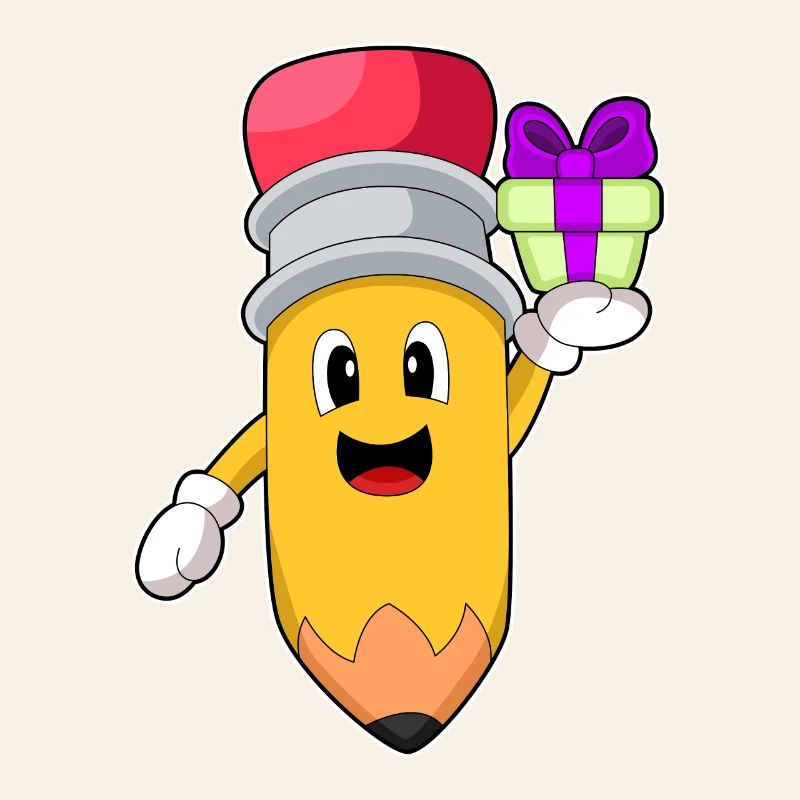 Forfait de Noël crayon