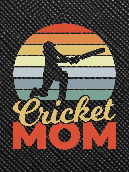 Funny Cricket Mom