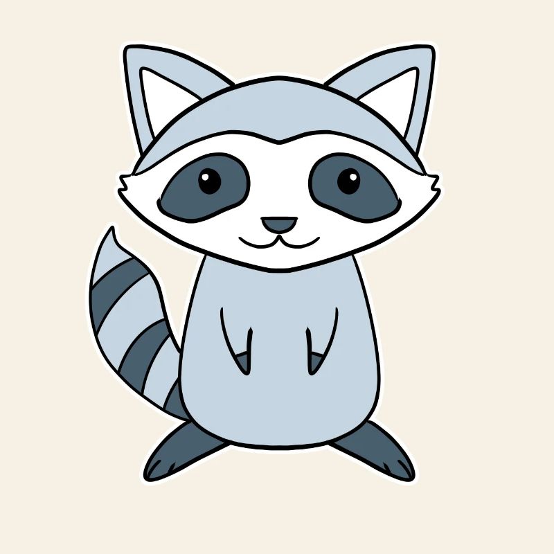 Waschbär