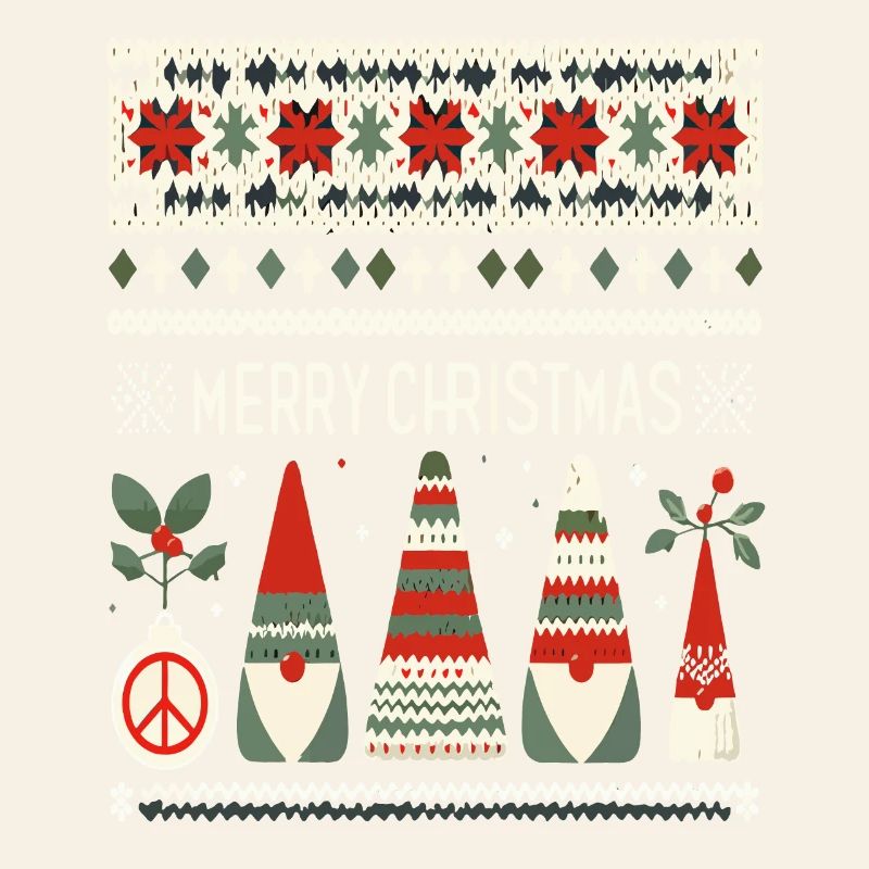 Christmas Gnomes Knitting Pattern