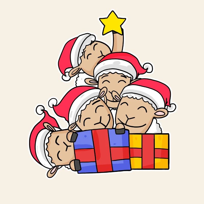 Sloth Christmas Tree Christmas