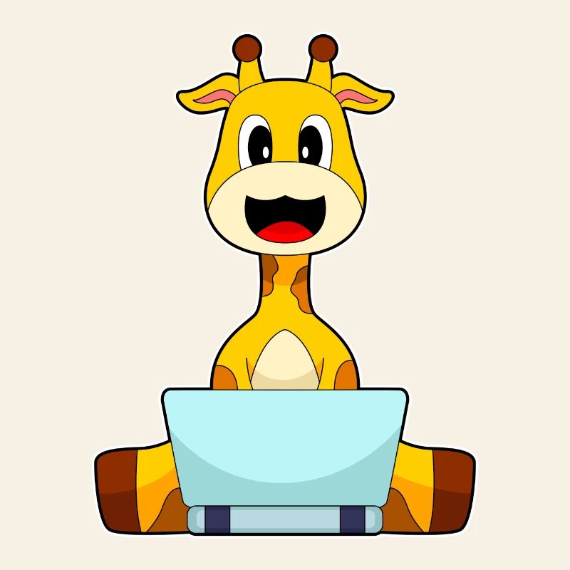 Giraffe Laptop
