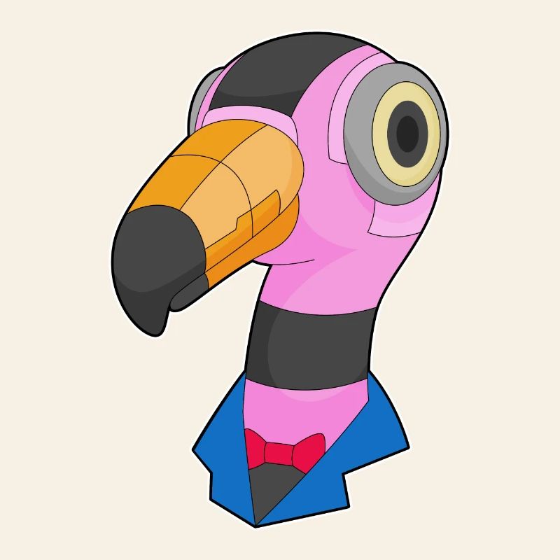 Flamingo Roboter