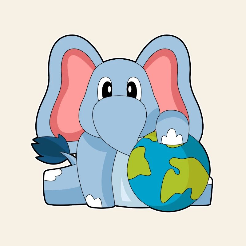 Elefant Erde