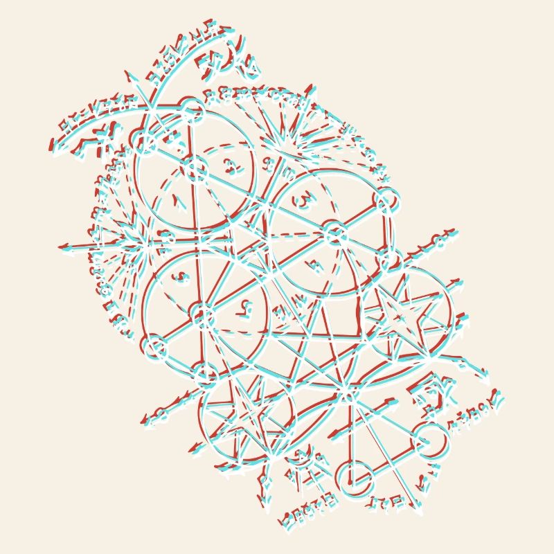 Anaglyph Geometric Orbit