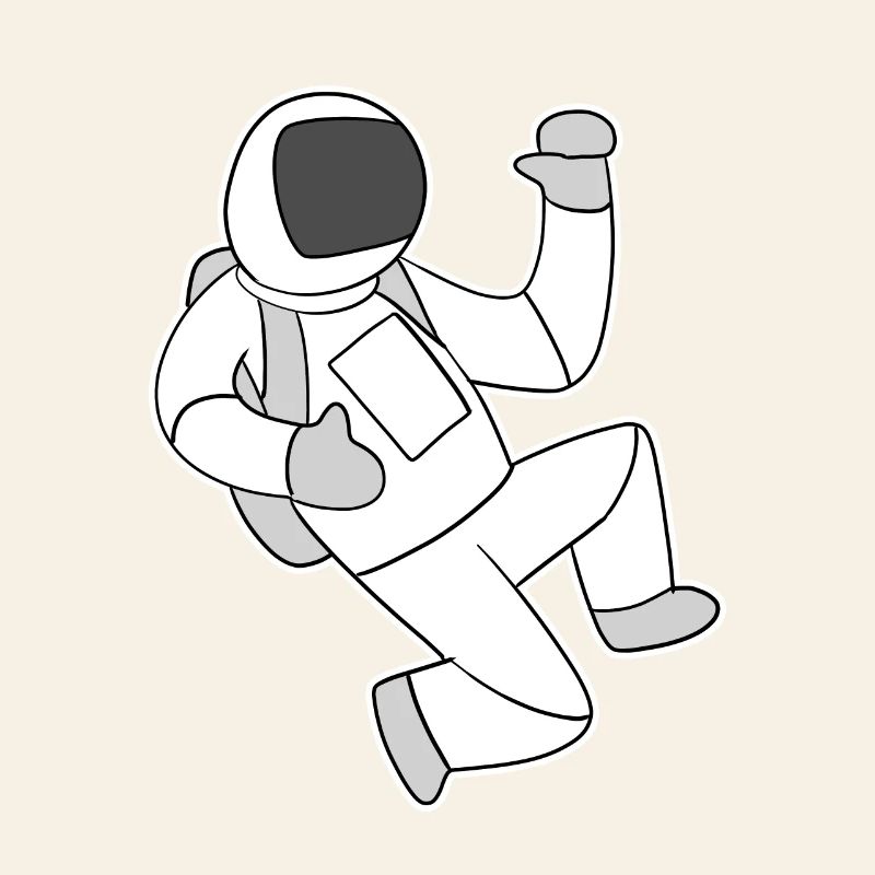 Astronaut Motif
