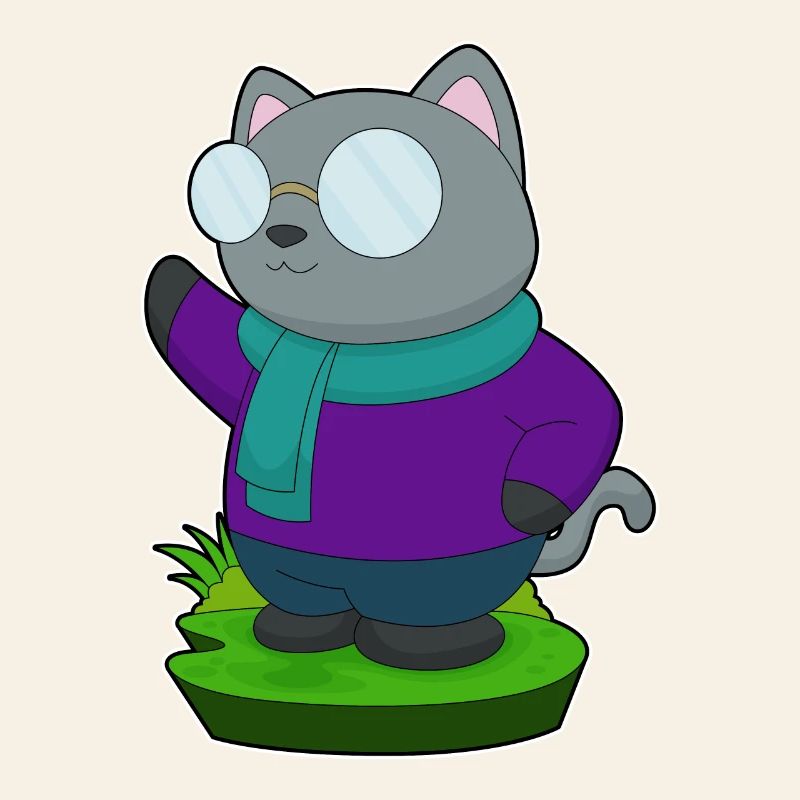Écharpe d’hiver pour chat