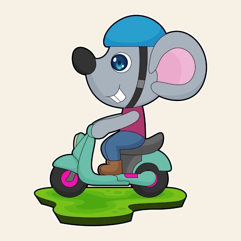 Mouse Scooter