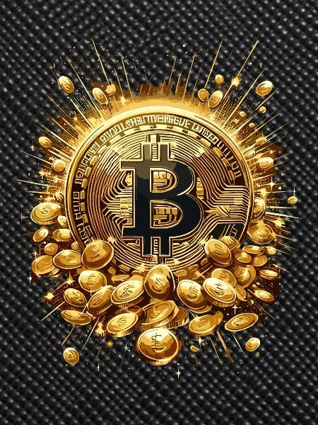 Bitcoin Explosion Krypto Enthusiasten