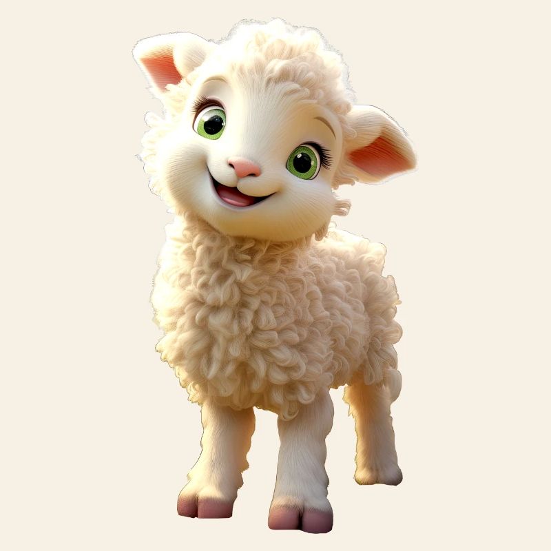 Sheep Lamb Mowing Sheep Shepherd Cute Sheep Sheep