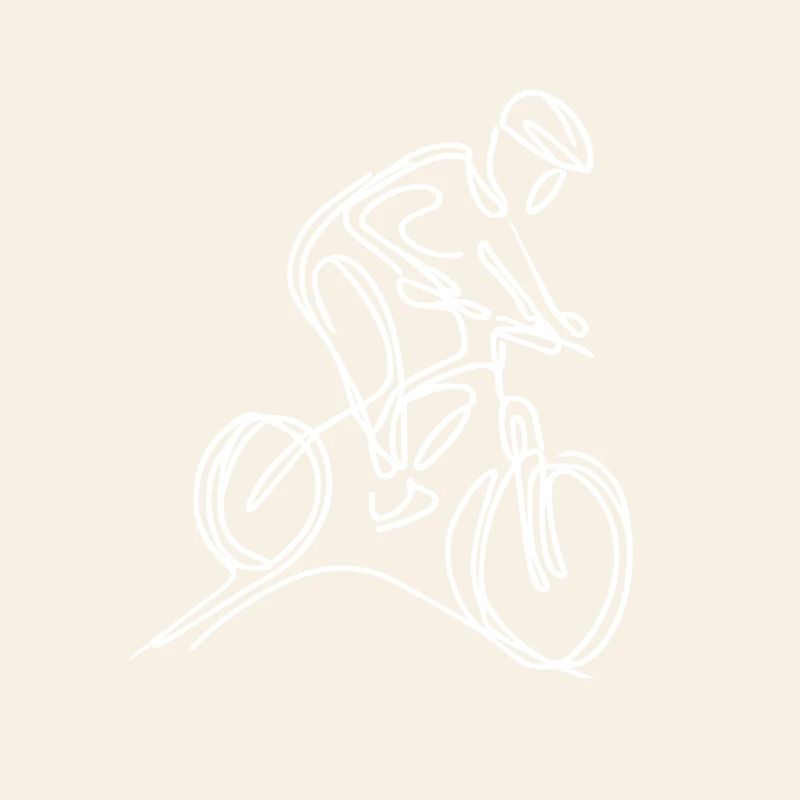 Mountain Biker Sketch