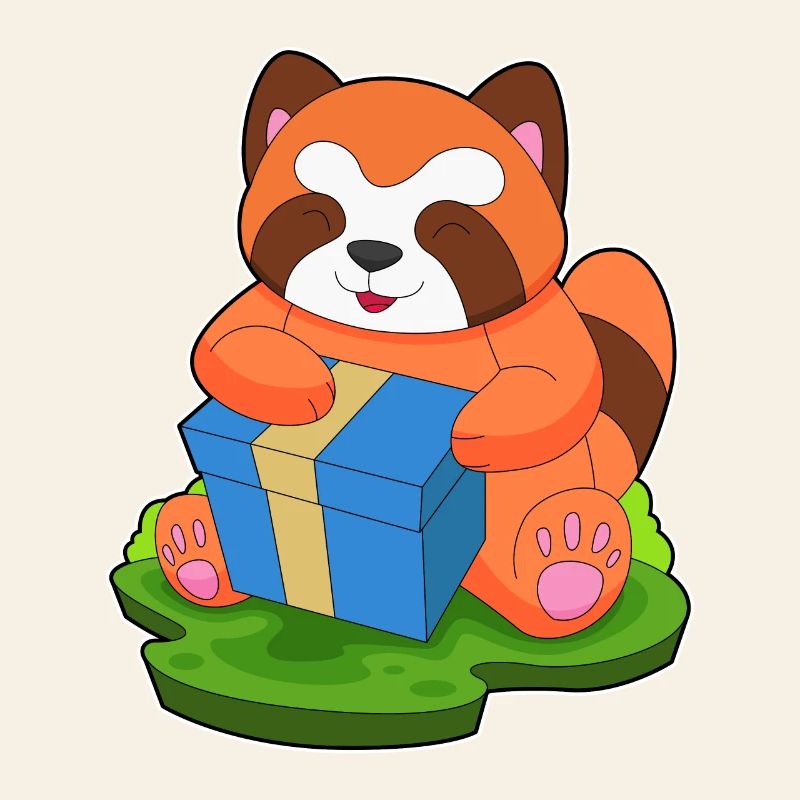 Forfait Noël Panda roux