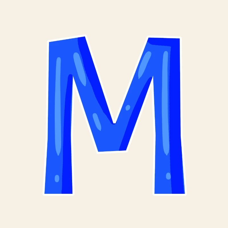 Buchstabe M - Anfangsbuchstabe M