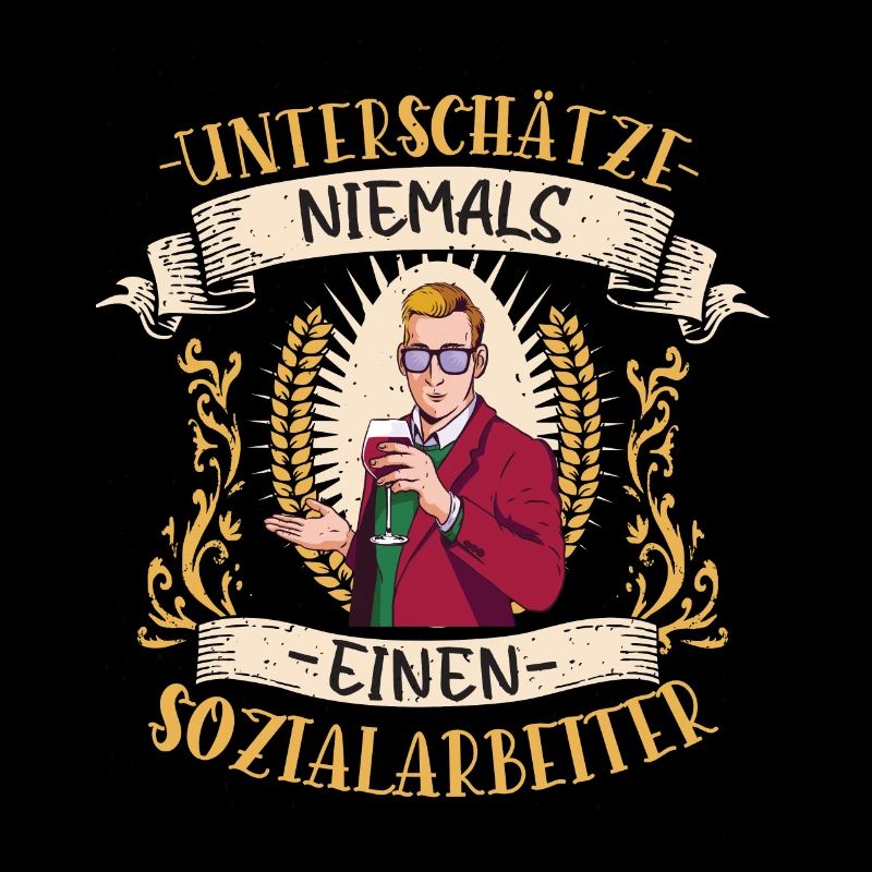 Sozialarbeiter Geschenk Hilfe Lustig Beruf