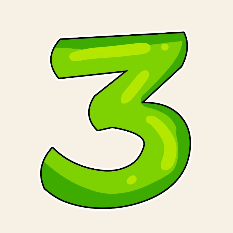 Trois - 3 - Numéro 3 - Numéro 3
