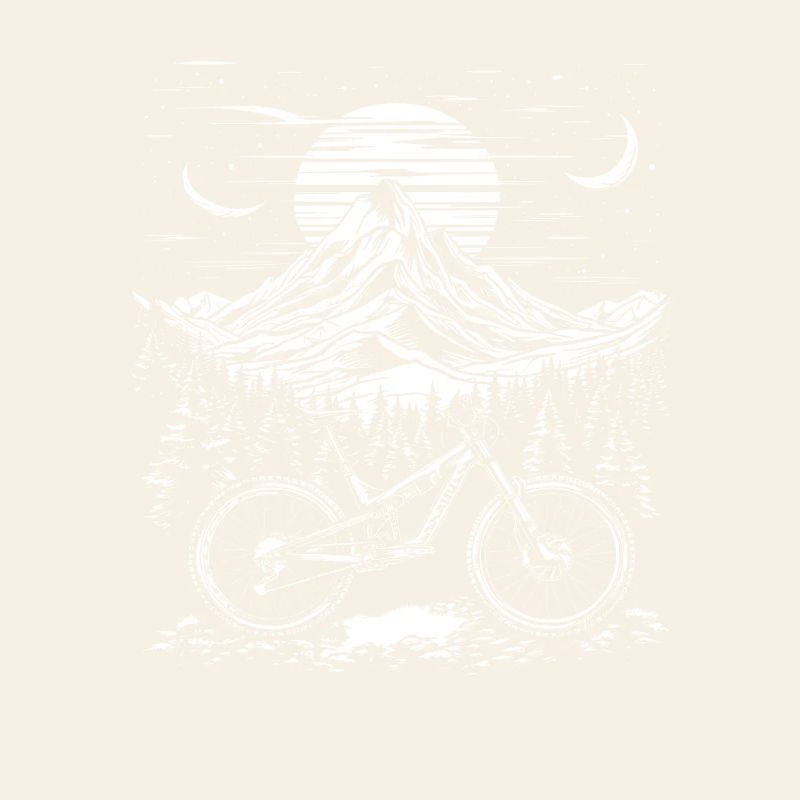 Mountain Biking Sketch