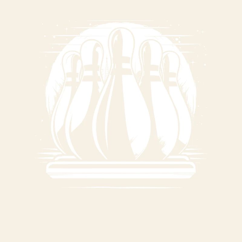 Bowling Pins Drawing