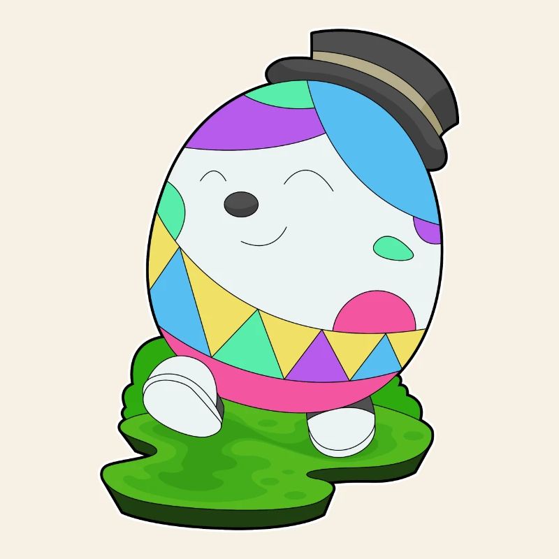Easter Easter Egg Cylinder