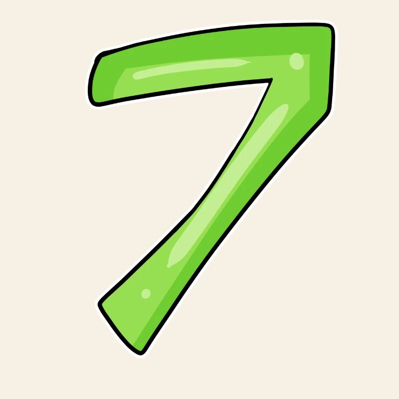 7 - sept verts