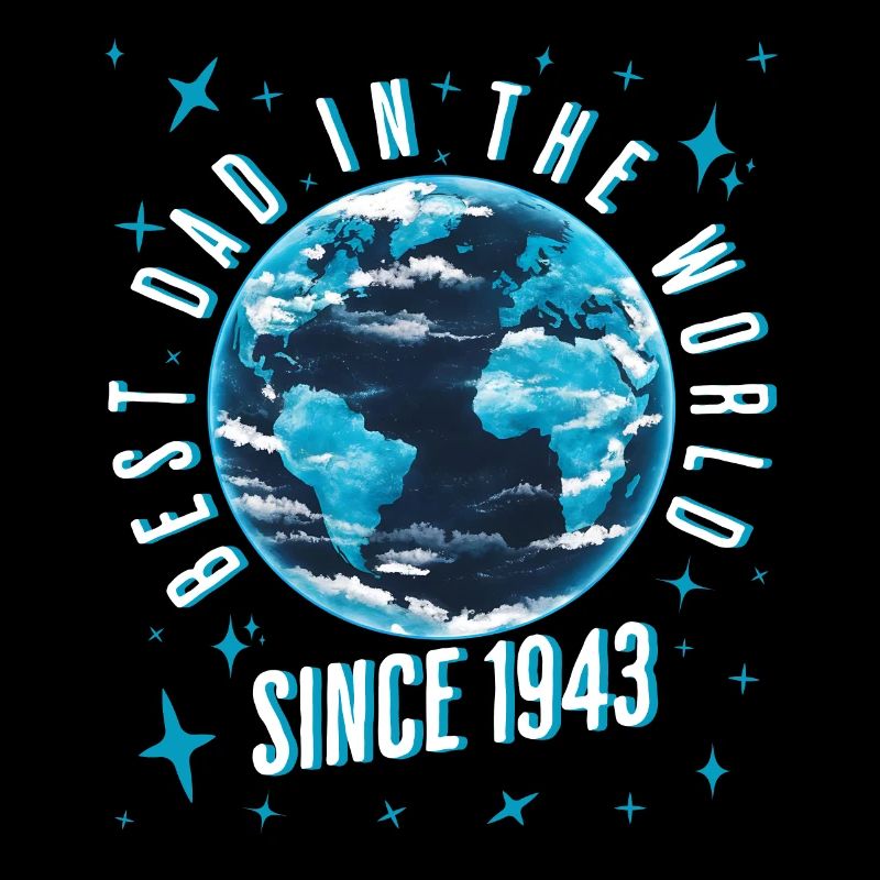 Bester Papa der Welt seit 1943 Vatertag