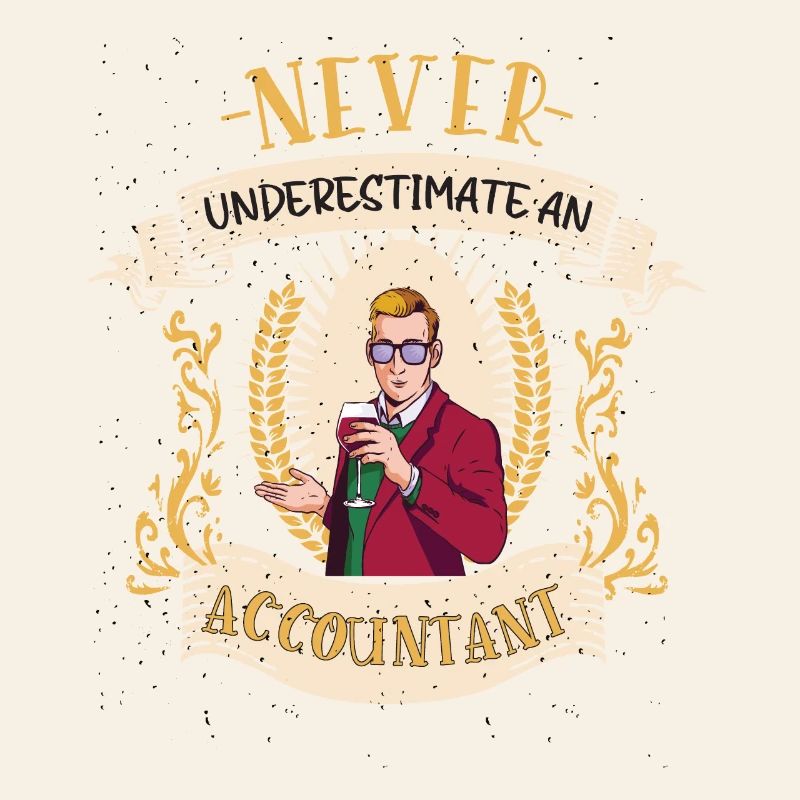 Cadeau drôle de comptabilité comptable