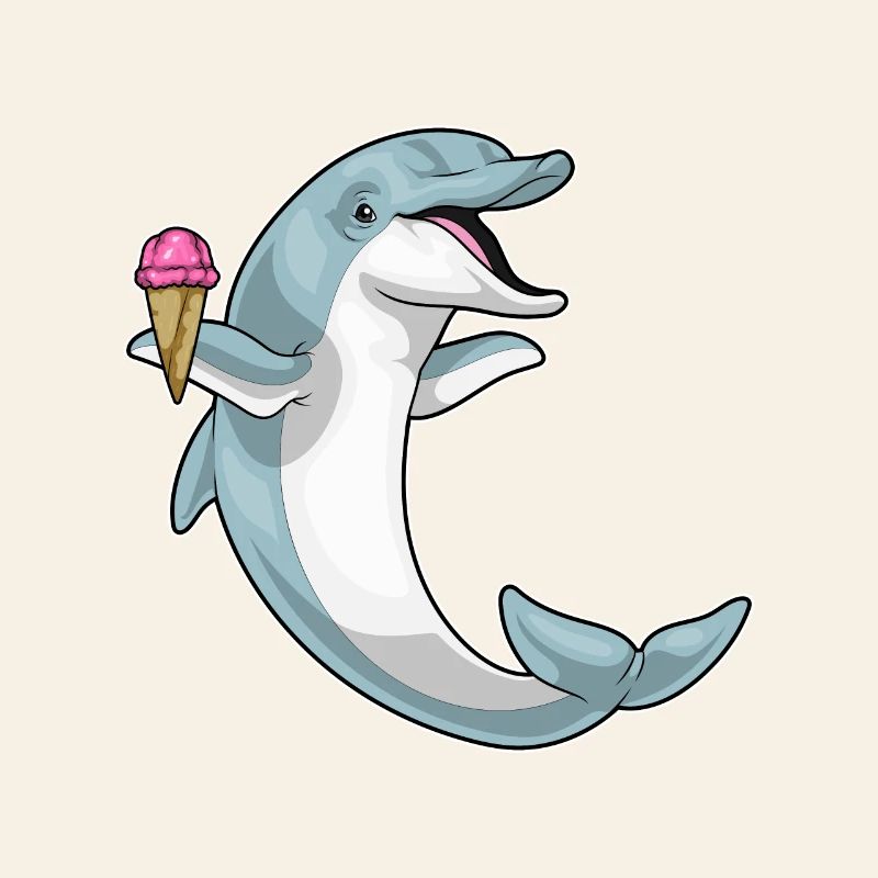 Delfin Waffeleis