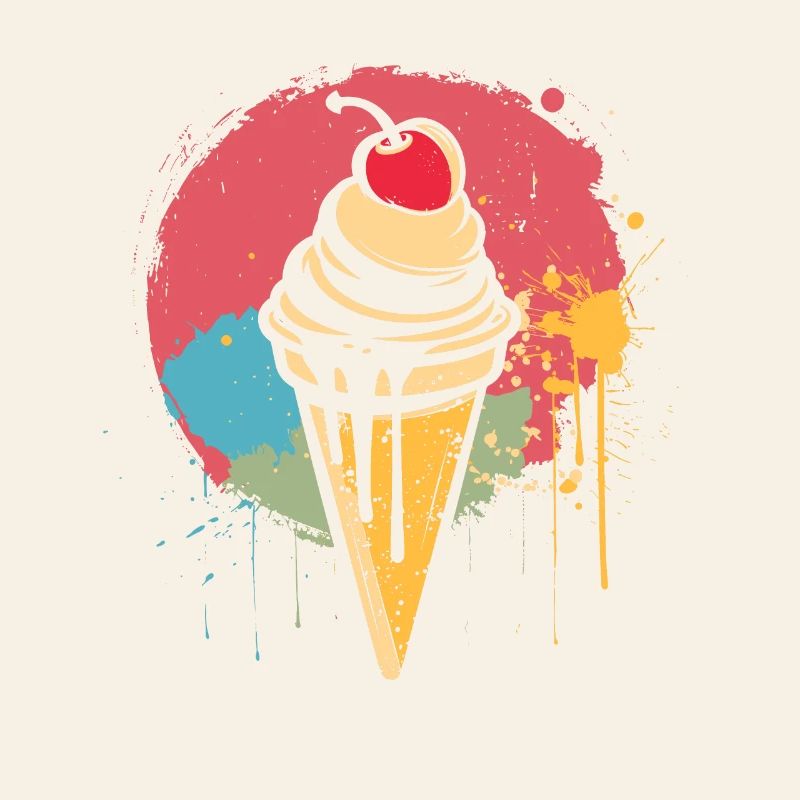 Eiswaffel Graffiti