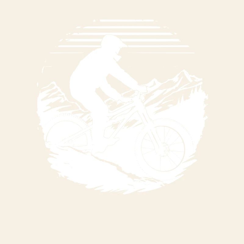 Mountain Biker Drawing