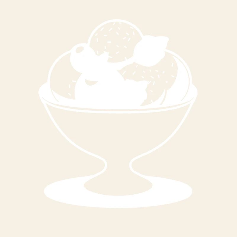 Dessin de coupe glacée
