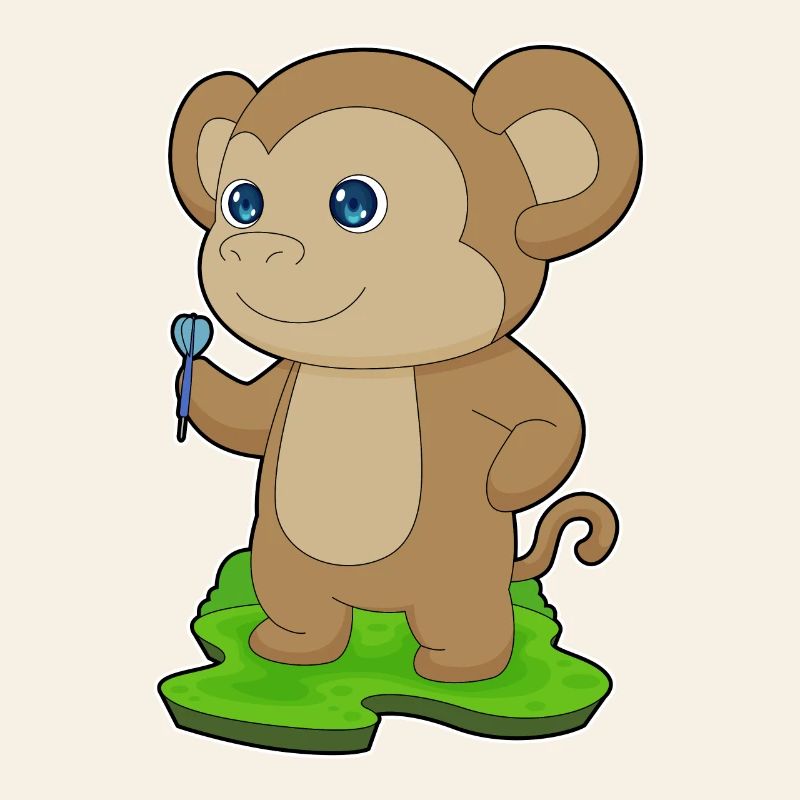 Fléchette de singe