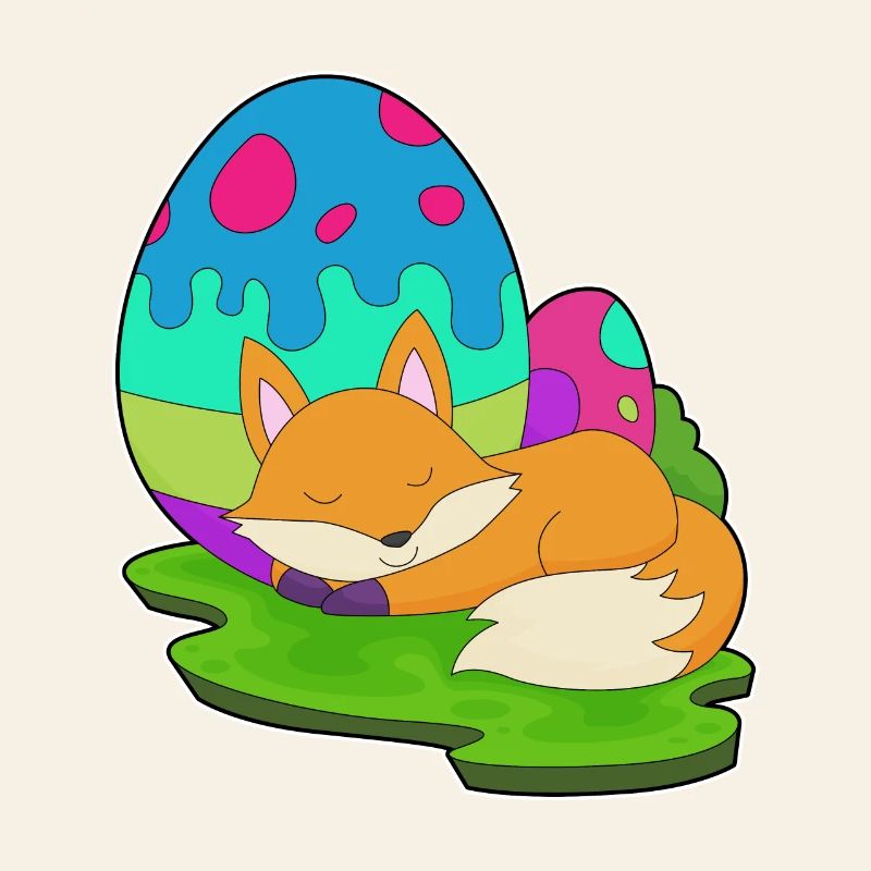 Œufs de Pâques Fox