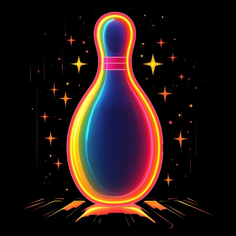 Retro Bowling Pin