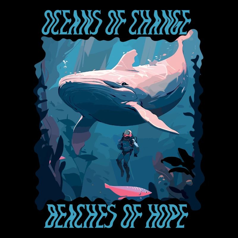 Bathing beach & sea plastic-free against pollution