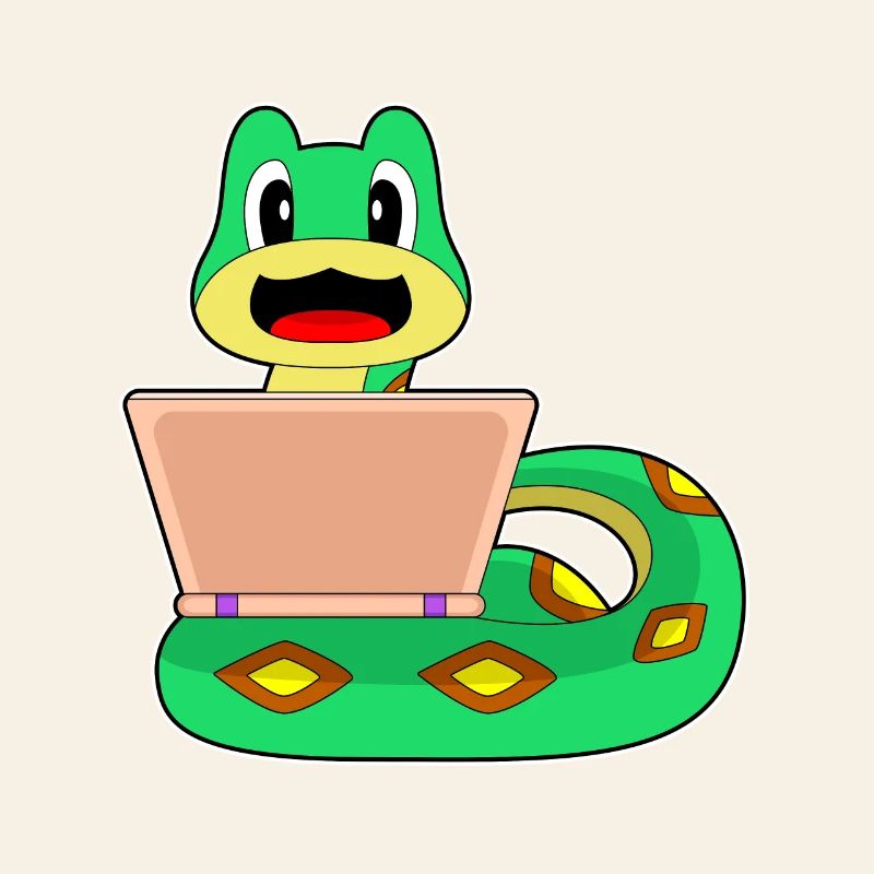 Ordinateur portable serpent
