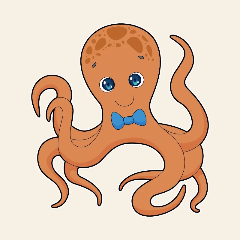 Octopus Gentleman Noeud papillon