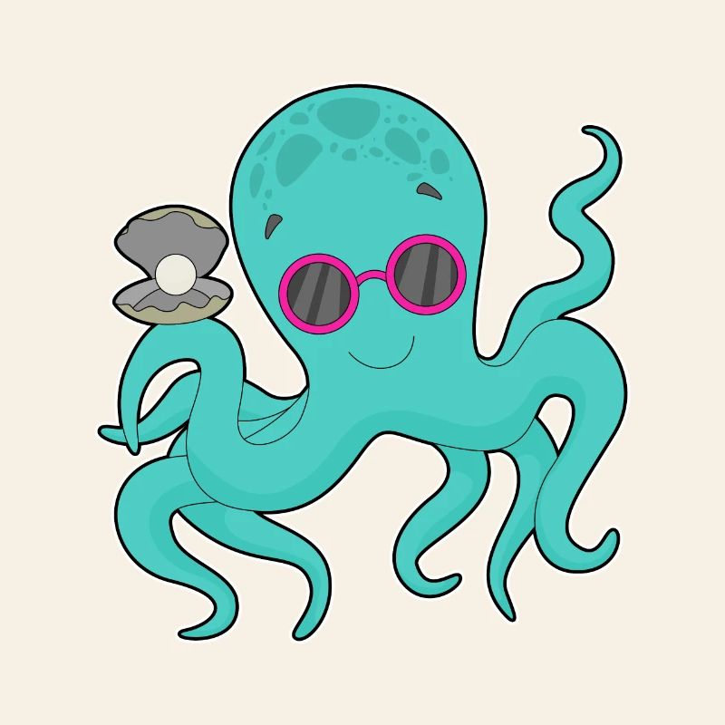 Krake Perle