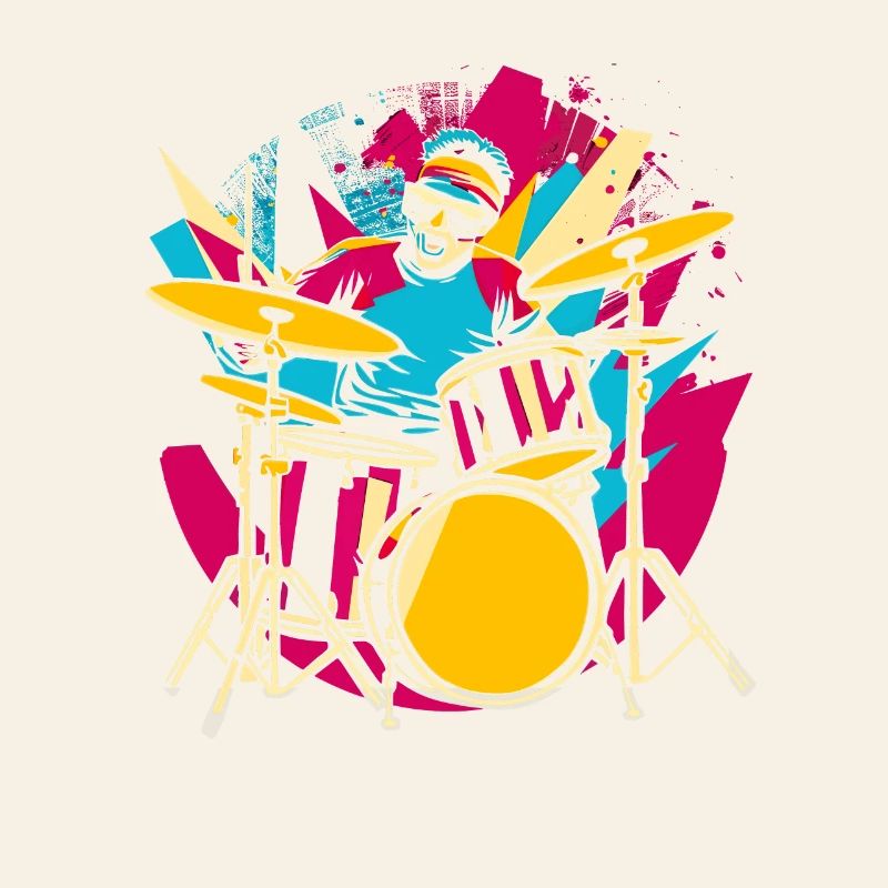 Schlagzeuger Synthwave