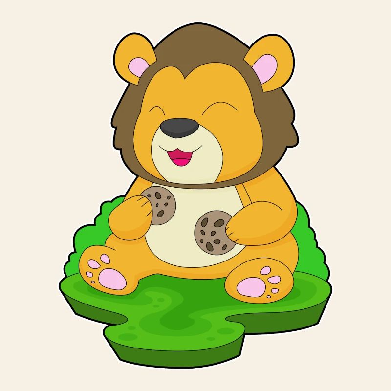 Löwe Cookie