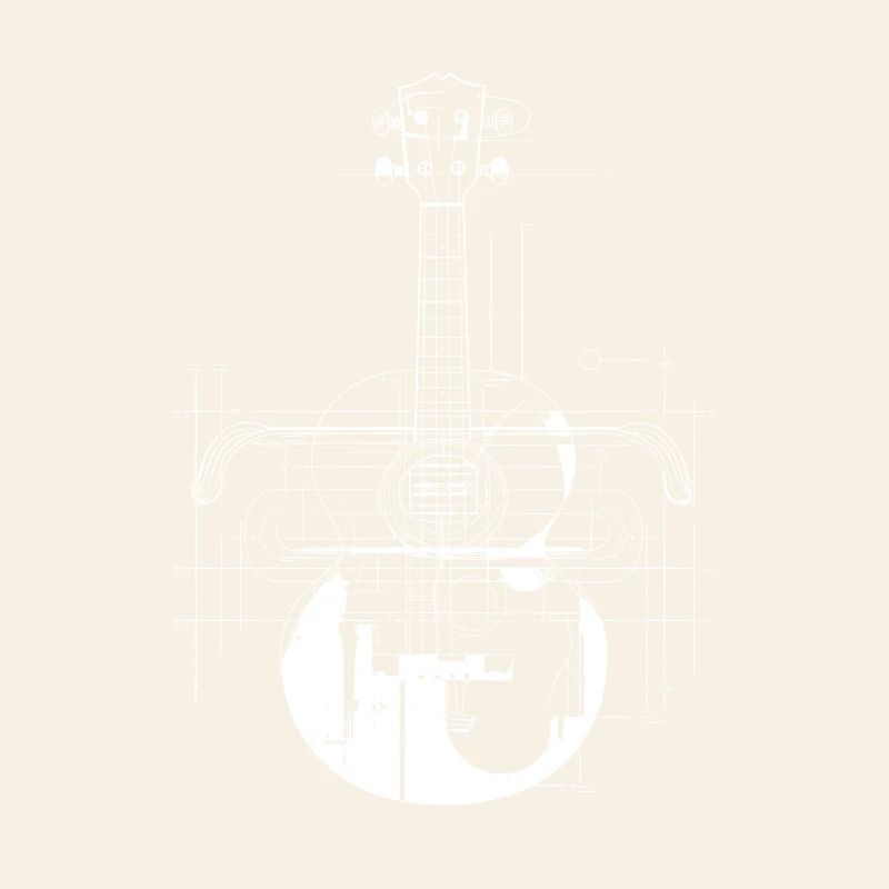 Ukulele Drawing