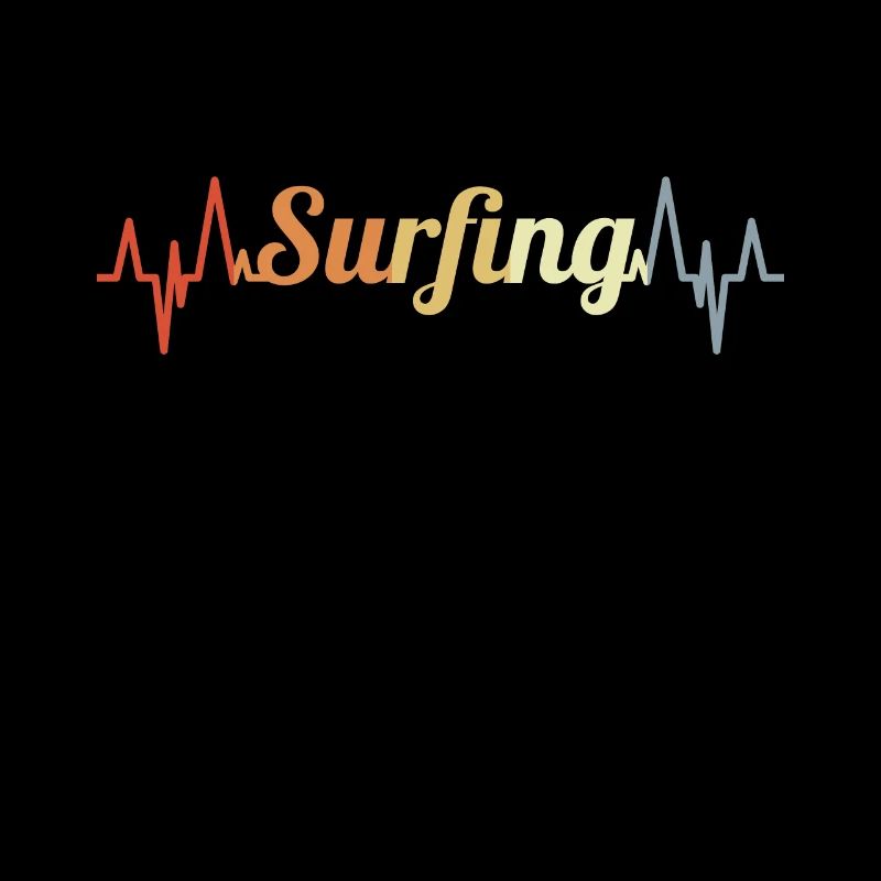 Surfen Kardiogramm