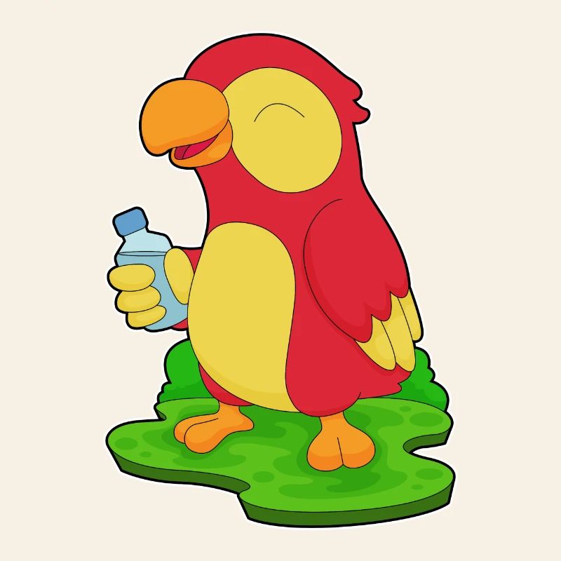 Bouteille d’eau Parrot