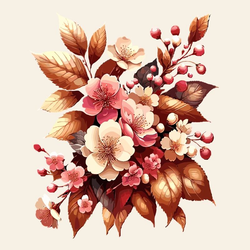 Boho Bouquet Autumn Blossom Magic