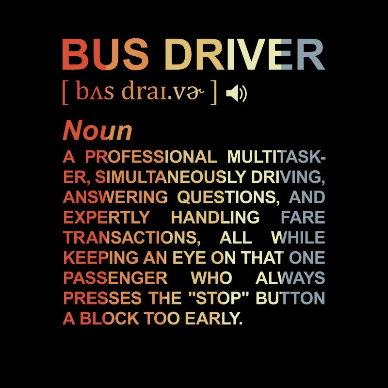 Signification du chauffeur de bus