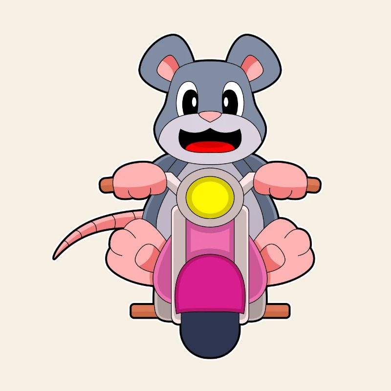 Mouse Motorcycle