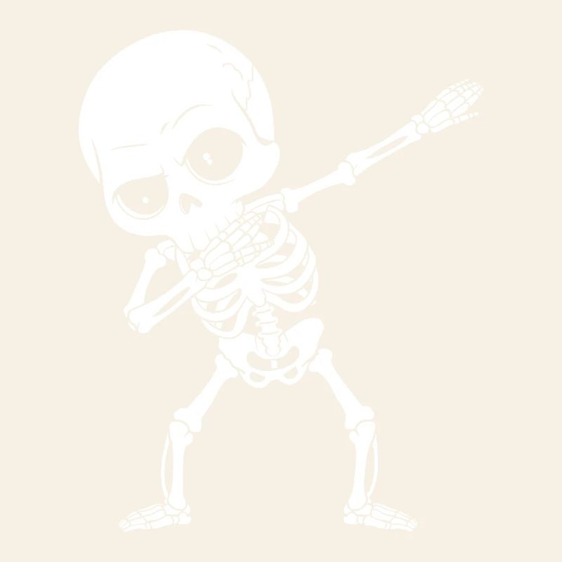 Funny Dabbing Skeleton Halloween Spooky Gift