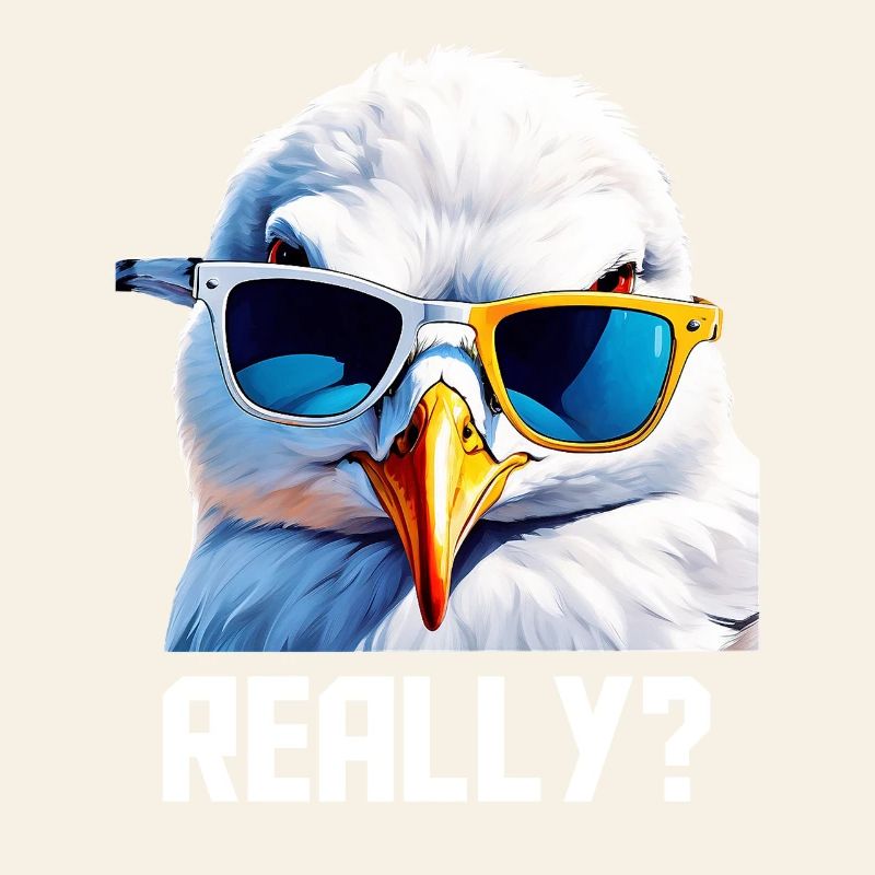 Really - Möwe mit Sonnebrille