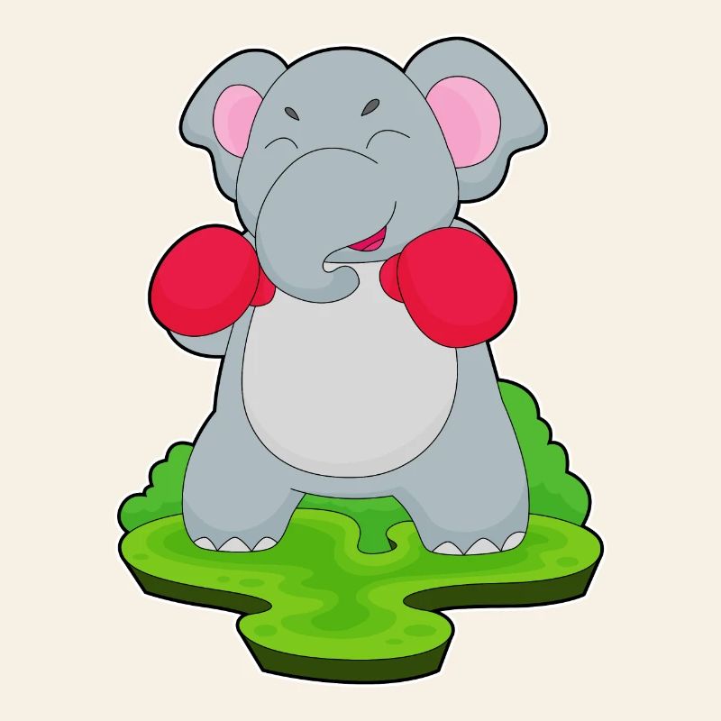 Elephant Boxer Gants de boxe Boxe