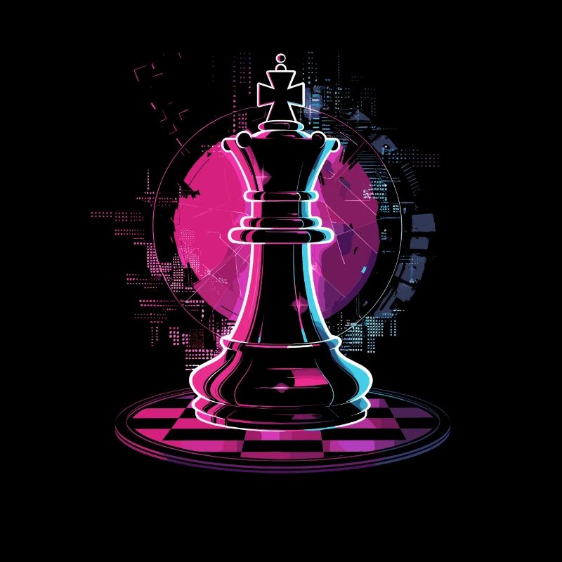 Pièce d’échecs look steampunk