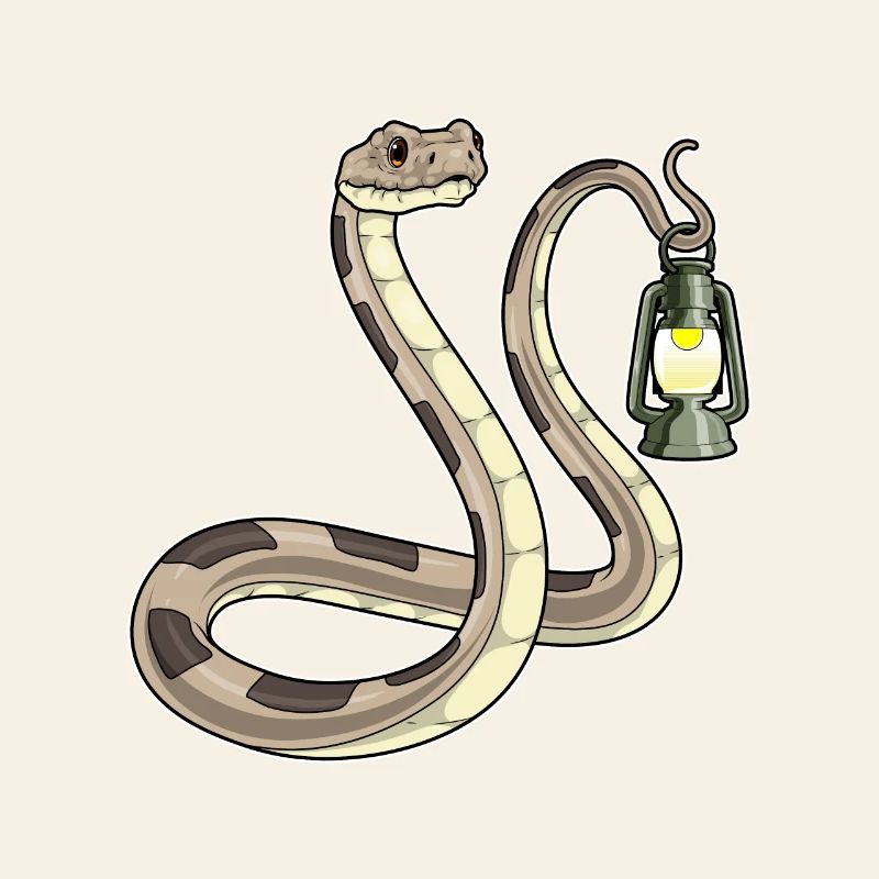 Lanterne serpent