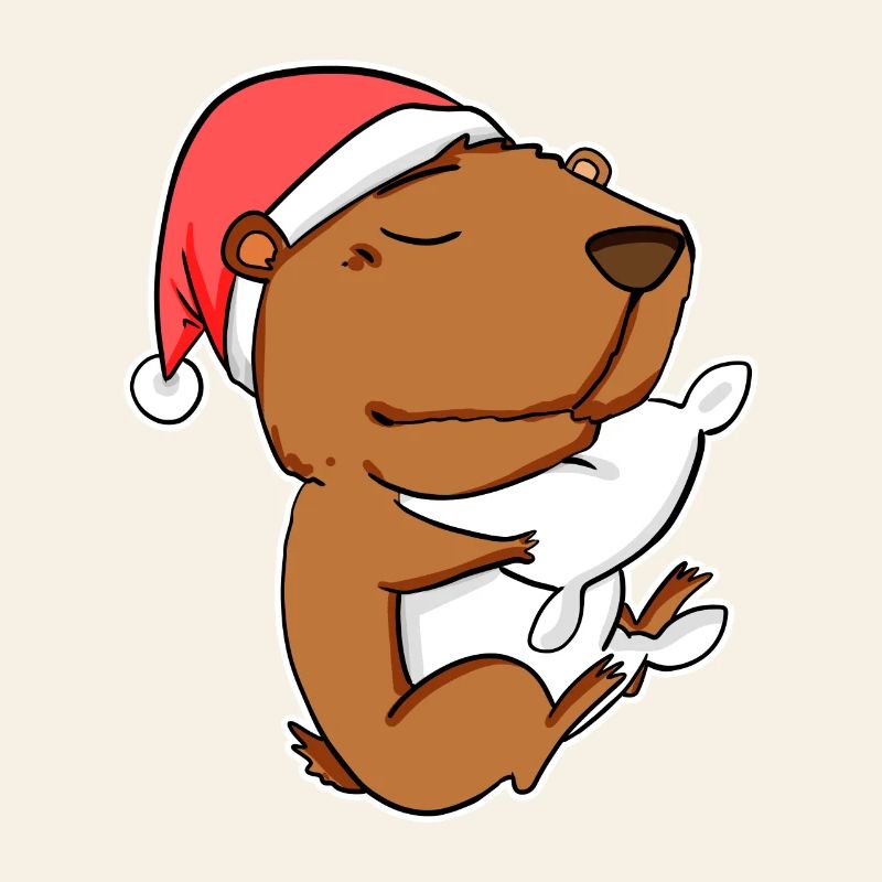Capybara Wasserschwein Geschenk